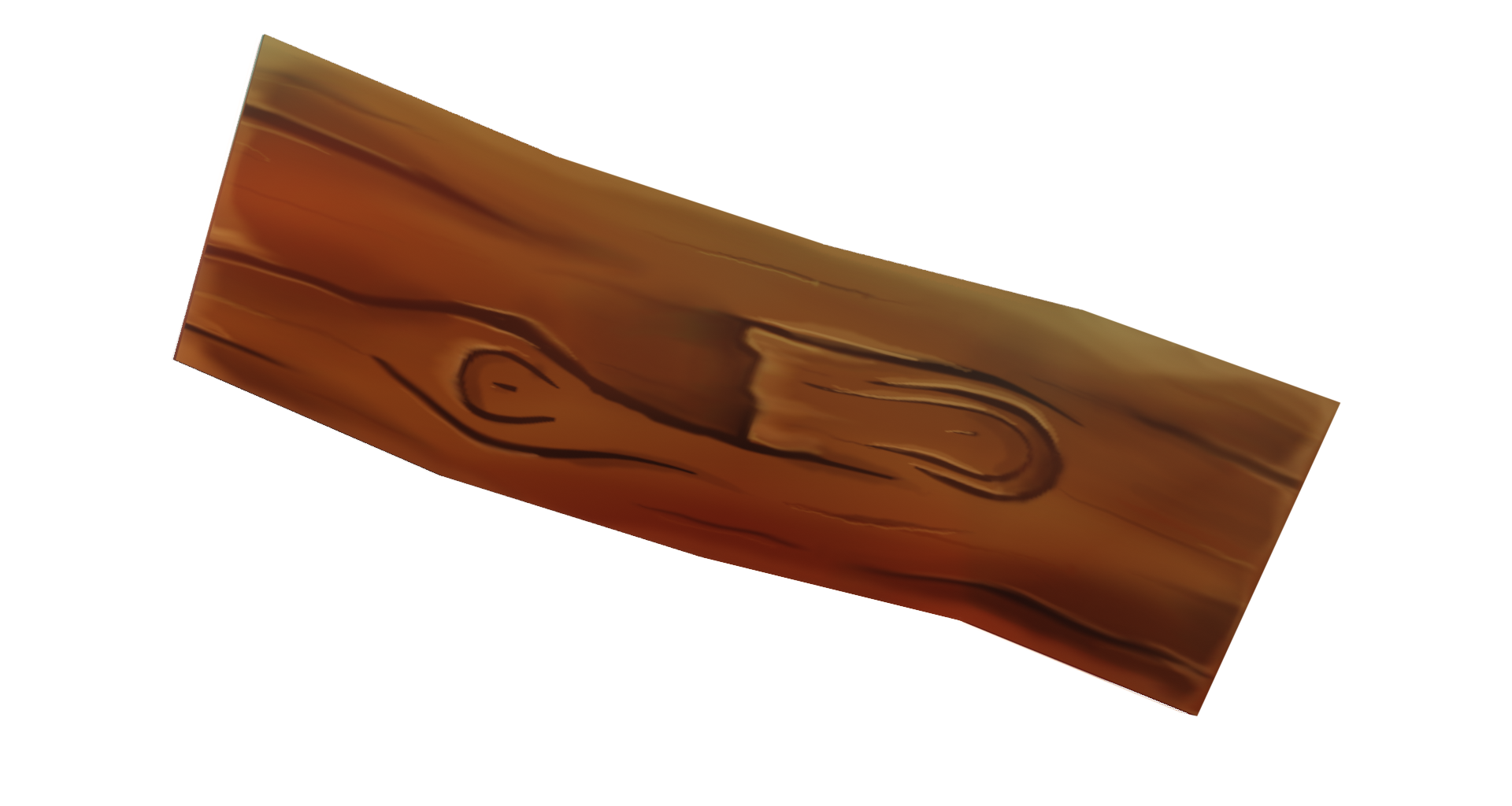 Hand Painted Wood Plank preview image 1